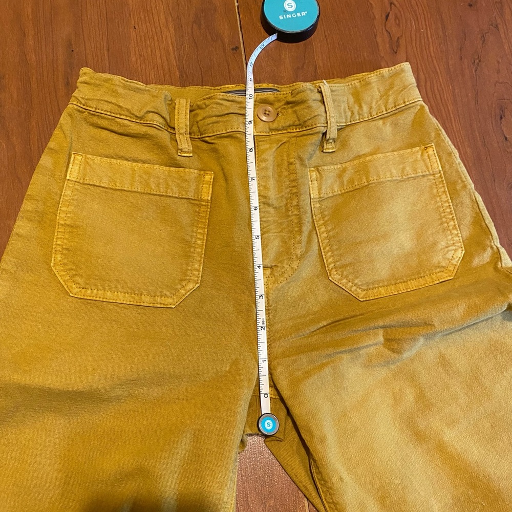 Wide leg crop pants